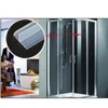 2M 6/8/10/12mm Seal Strip Screen Door Bathroom Shower Water Silicone F/U Shape Door Draft Blocker Acoustic Insulation Strip