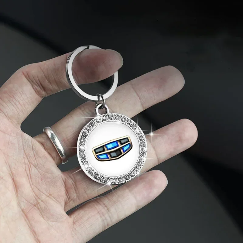 

Металлический брелок для ключей для автомобиля, декоративный брелок для ключей для Geely Emgrand EC7 EC8 X7 GE GT EV8 EX7 Vision CK GE MK Bl King Kong Gx7