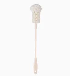 Long Handle Sponge Brush for Deep Clean and Stain Removal (L)