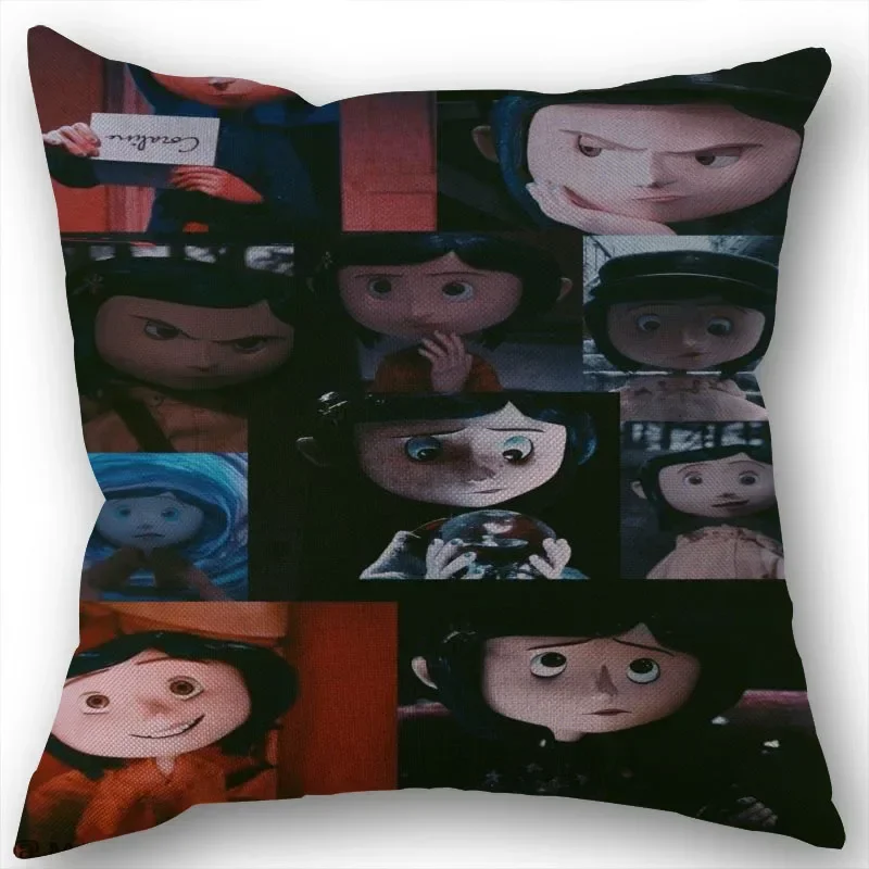 CORALINE Pillowcase-Wedding-Decorative Cotton Pillow Case For Home Pillow Cover 45X45cm