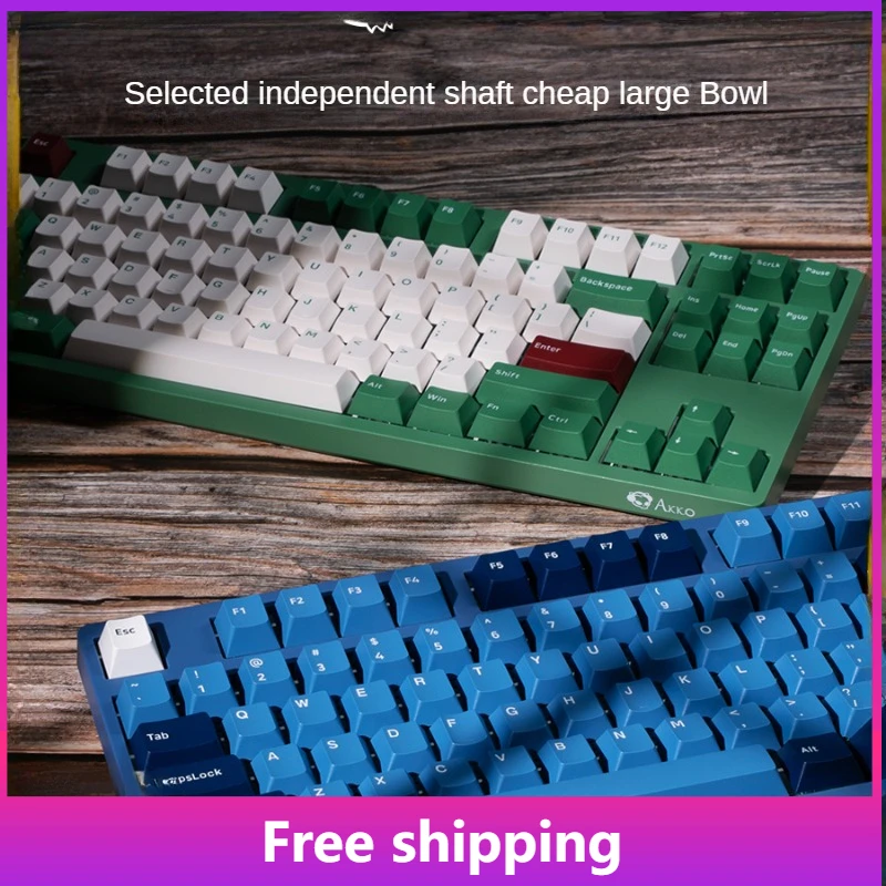 Tastiera Meccanica Originale 3108Ds 87 Tasti Keycaps Pbt Cablati Funzioni Multimediali Gioco Office Windows Macos Tastiera Meccanica