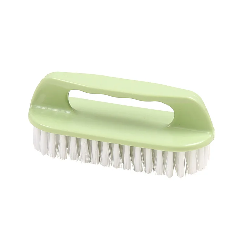 1PC Stiff Bristle Shoe Wash Plastic Brush Multi-functional Household Hand-held Cleaning Brush Laundry Bathroom