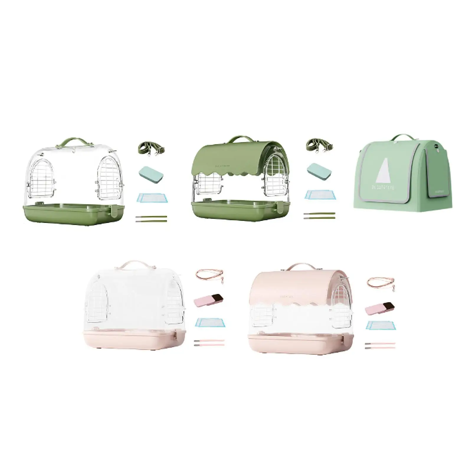 Bird Travel Cage, Bird Cage Bag with Shoulder Straps and Handle, Lightweight Bird Carrier Hamster Cage for Birds Bird Travel Cage, Bird Cage Bag with Shoulder Straps and Handle, Lightweight Bird Carrier Hamster Cage for Birds