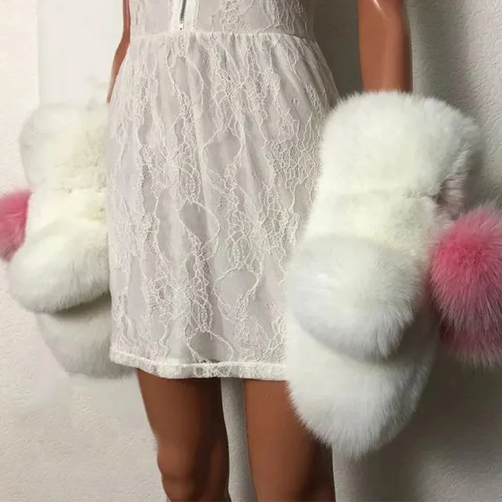 Рисунок 2 - Зимние женские варежки высокого