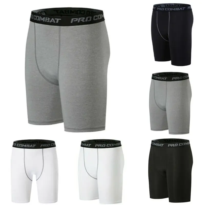 Men Sports Leggings Compression Pants Male Fitness Elastic Tights Quick Drying Running Training Fitness Stretch Pants Plus Size men woven trousers