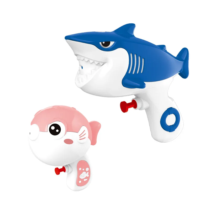Children's Water Sports Summer Toys Portable Shark Cartoon Water Gun Outdoor Beach Swimming Pool Children Gifts 3
