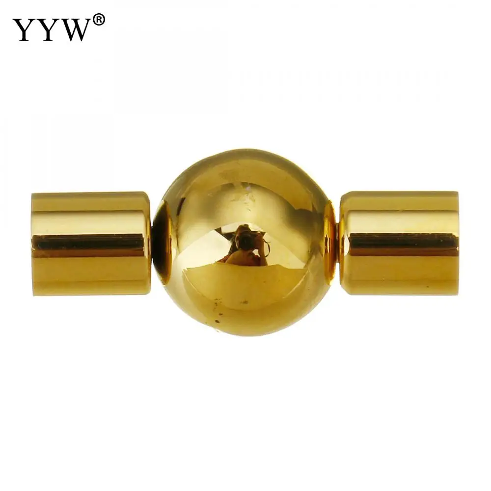 5pcs Round Strong Magnetic Clasps Magnet End Clasp Connectors For Jewelry Making Diy Bracelet Necklace Finding Accessories