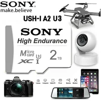 SONY-Flash Memory for Monitor Video Micro SD Card High Endurance U3 V30 Class SD TF 128GB 32GB 64GB 256GB 512GB 1TB