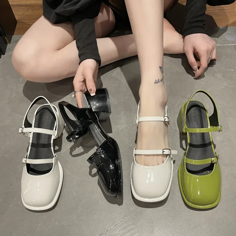 Non-slip Round Toe Sandals Shoes Ladies Casual 2023 Summer Hollow Beach Elegant Shoes Korean Fashion Party Shoes Woman Design