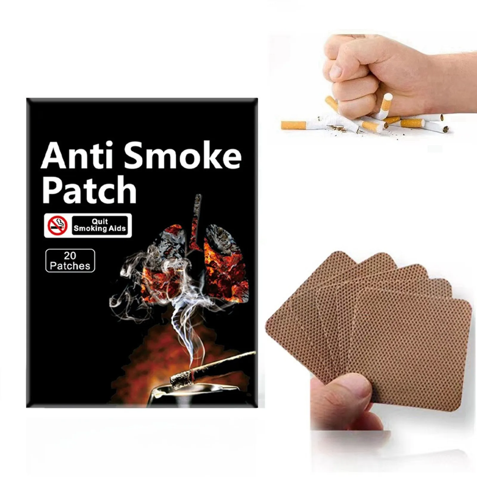 20 Abstain Mist Patches Male And Female Stickers Full Body Herbal Breathable Patches(1 Box)1005006636454909 abstain mist patches