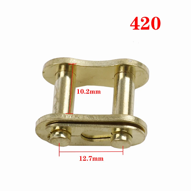 420 428 520 530 Chain Buckle Ring Link Motorcycle Heavy Chain Connecting Connector Master Joint Link With O-Ring Lock motorcycle chain buckle