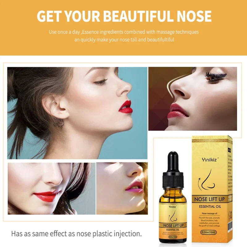 Nasal Bone Lift Essential Oil Anti-Aging Nose Slimming Remodel Oil Shape Firmming Lift Cream Massage Nose Face Care Product