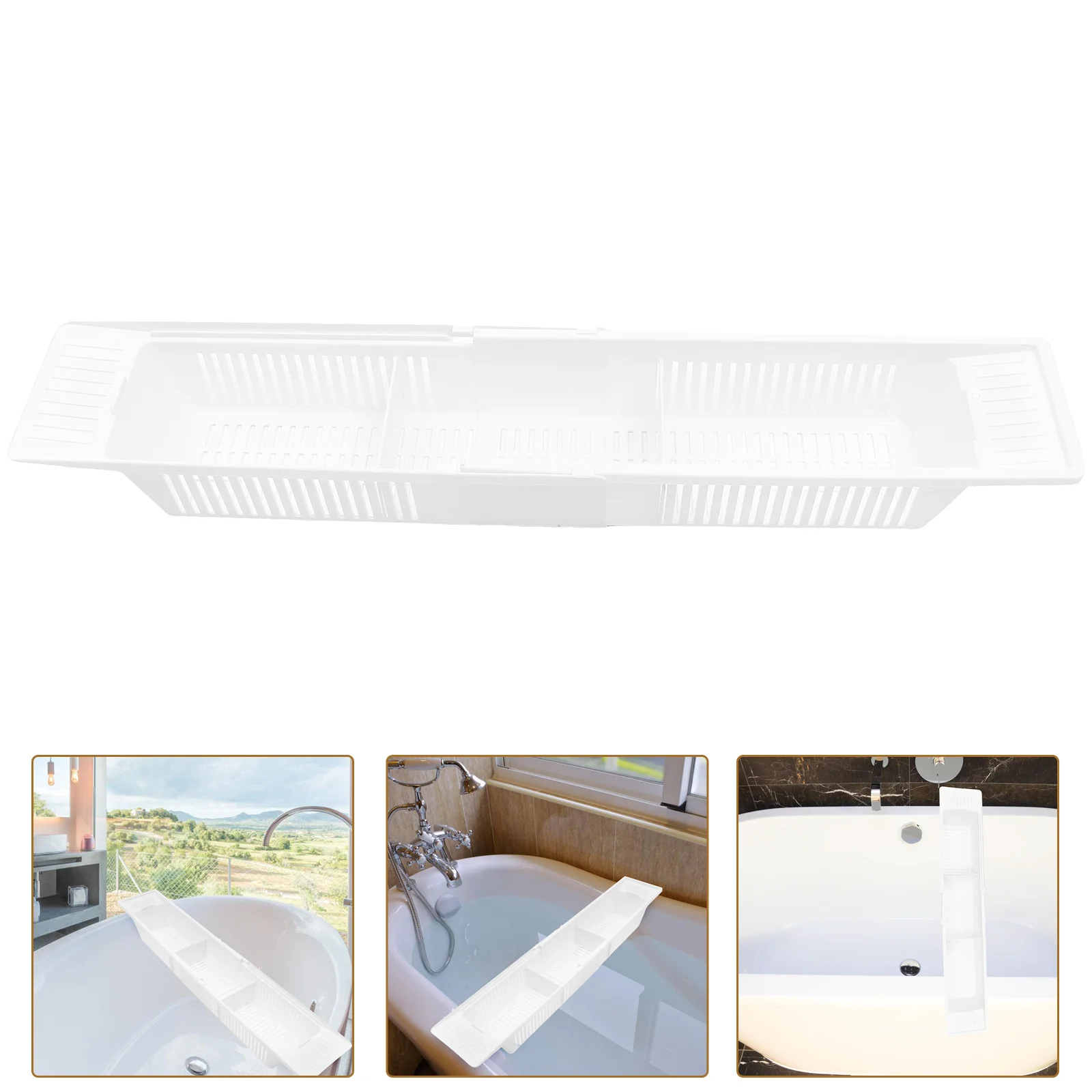

Bathtub Shelf Bath Holder Storage Shelves Over Tub Racks Rack Holder Plastic Shelf