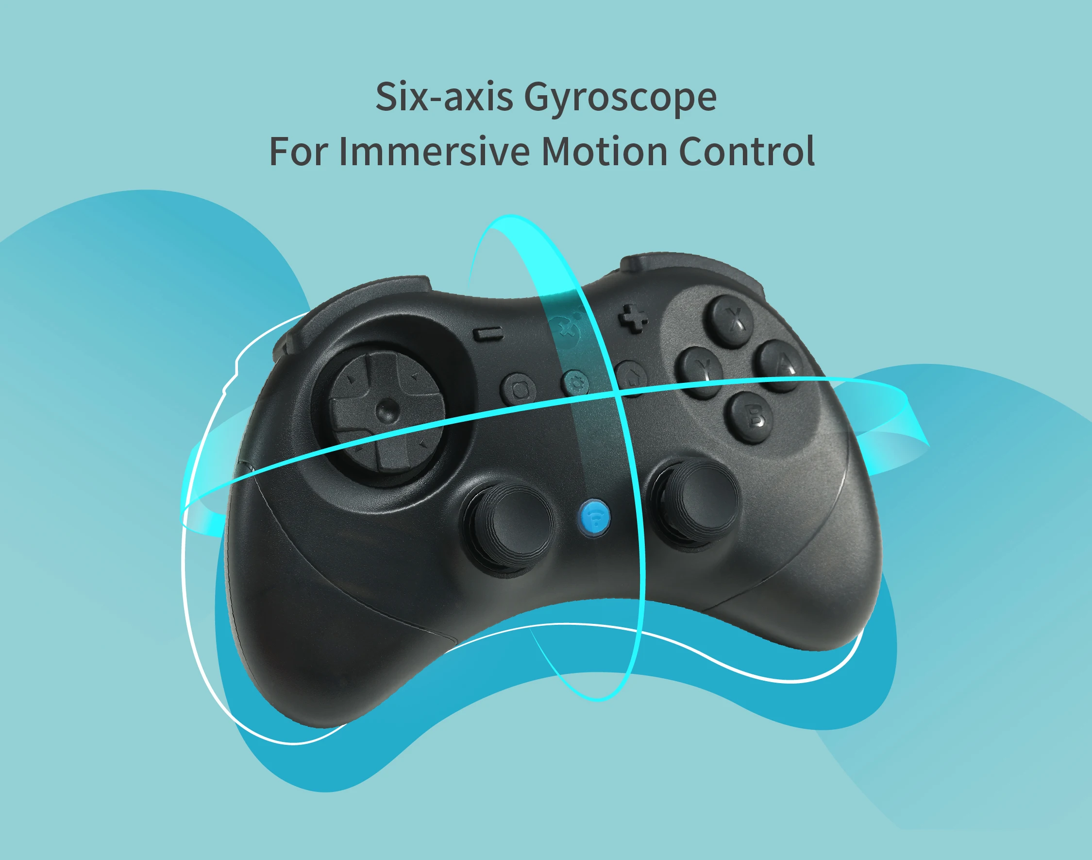 GuliKit Elves 2 Controller Hall Gaming-Controller für Switch, Windows, iOS & Android ROT / SCHWARZ Bluetooth-Gamepad – Detail 12