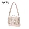 Japanese Bag Women's 2024 New Mine Sweet Bow Control Strap Love Portable Shoulder Bag Student Lolita Oblique Backpack for Girls 6