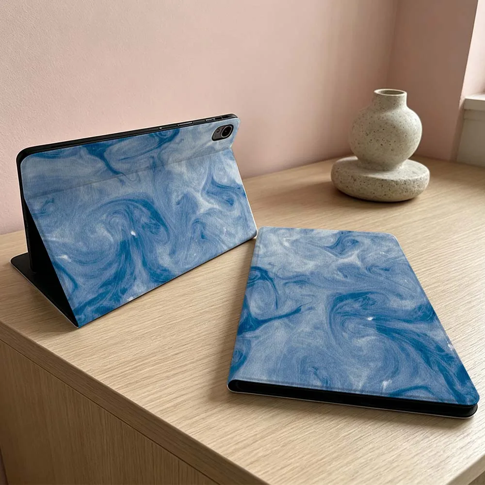 Artistic Wavy Pattern Soft Tablet Case
