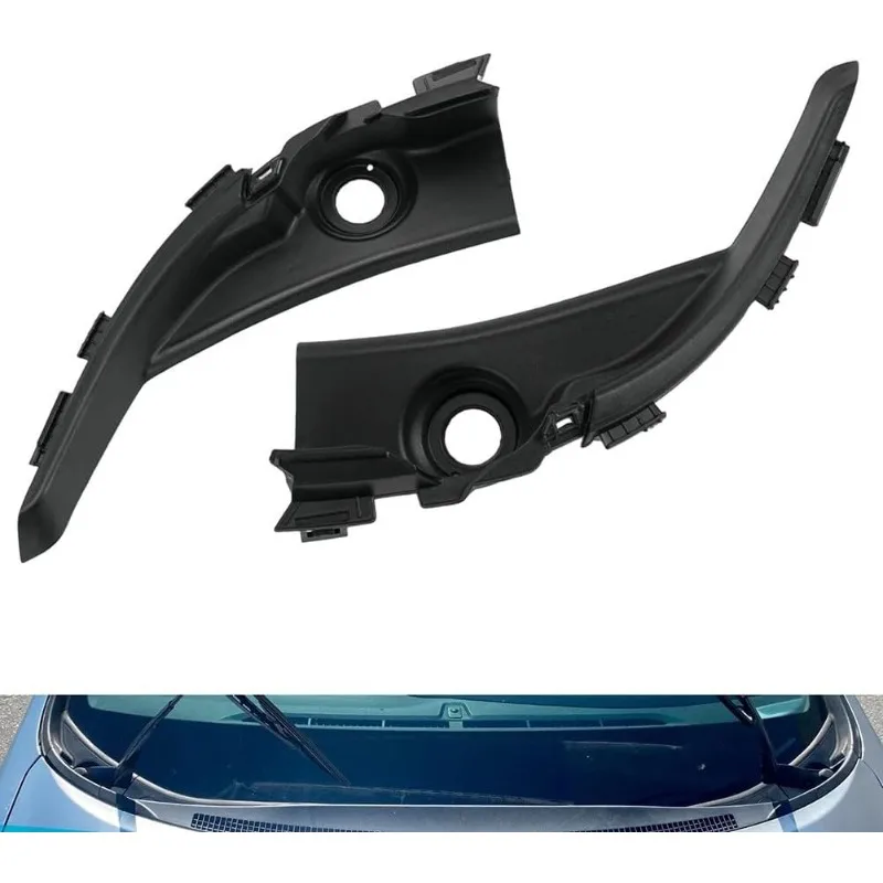 혼다 시빅 2012-2015용 와이퍼 카울 커버 연장 트림 2개 좌우 교체용 74210-TR0-A00 74220-TR0-A00