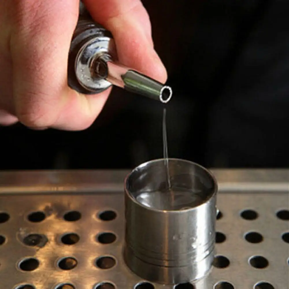 Wine Bottle Bar Tool Stainless Steel Liquor Pourer Alcohol Measuring