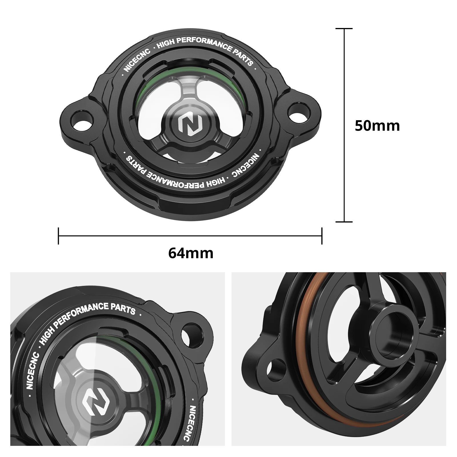 Für KTM 790 890 Duke Adventure/R Motorölfilterabdeckung 690 Enduro/R SMC/R Duke/R 1290 Super Adventure R/S/T Super Duke R/GT – Detail 2