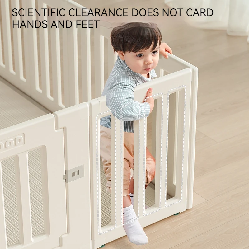 Solid Firm Plastic Baby Playpen Small Indoor Paradise Baby Yard Panel Playpen Child Safety Fence