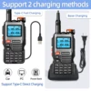 Baofeng UV-K61 Long Range Walkie Talkie Wireless Copy Frequency Type-C Charger UHF VHF DTMF FM NOAA UV-5R Upgraded UV-K6 Radio 5