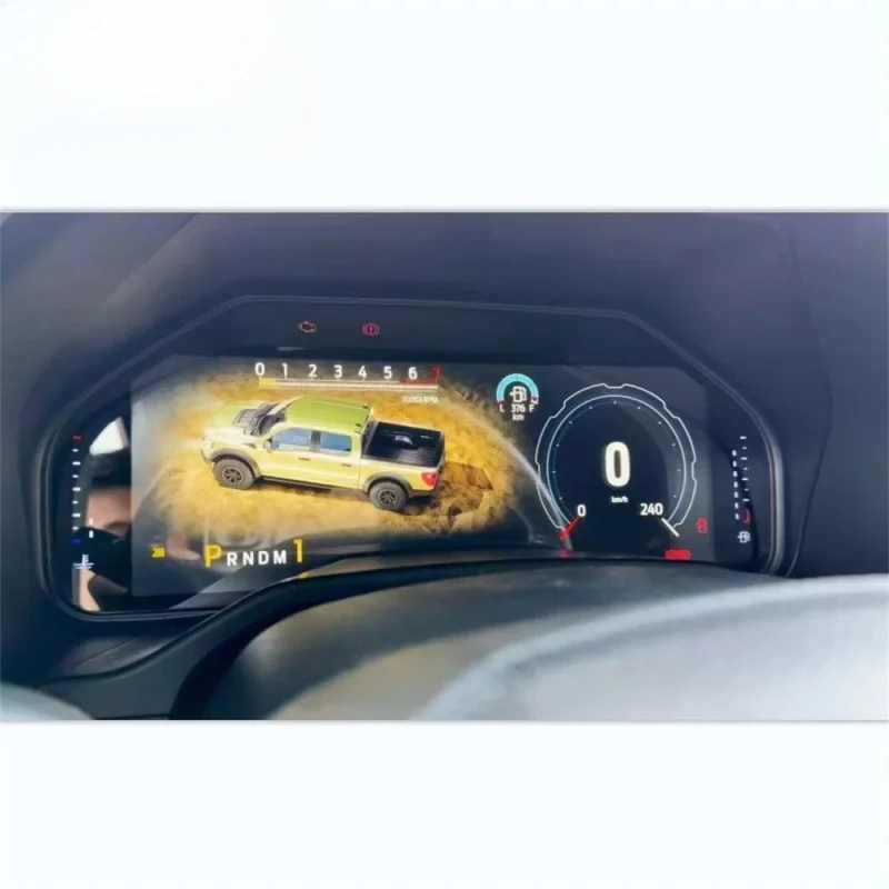 Panel de Instrumentos LCD de 12.3 Pulgadas para Ford Raptor F150 2014-2019, Actualización del Antiguo al Nuevo Modelo 2024 4