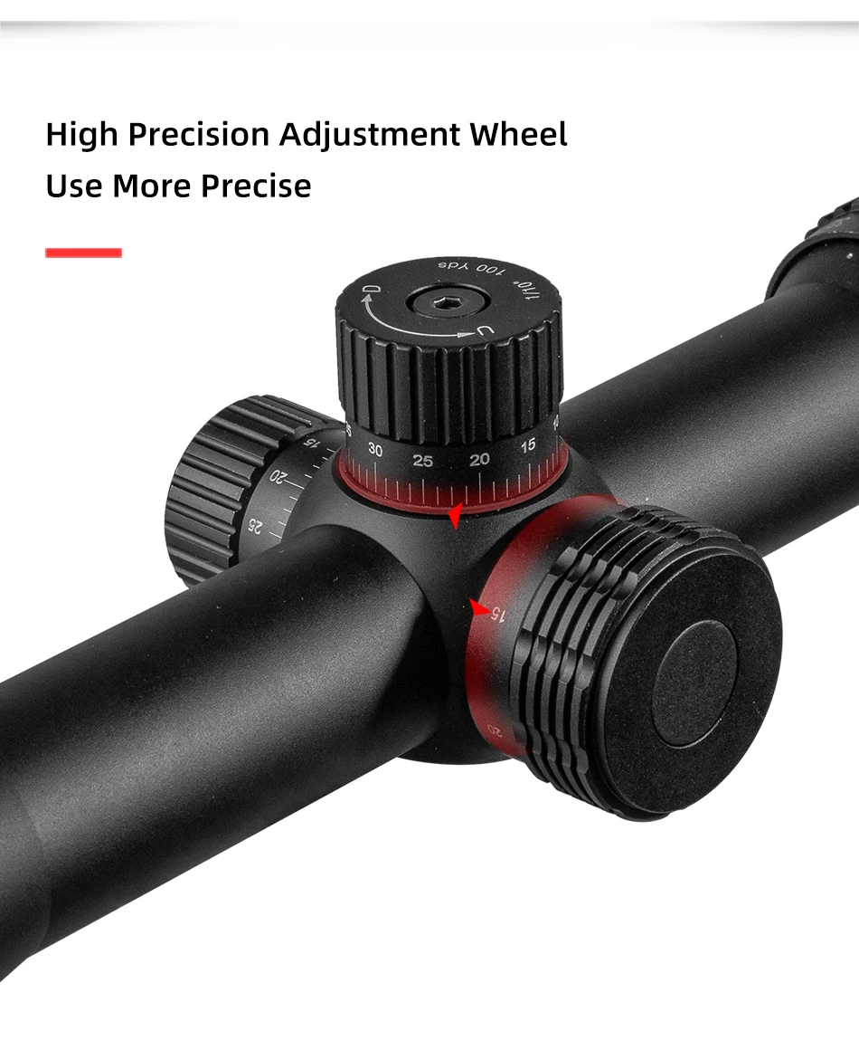 Description Picture 4 of itemFire wolf tactical 10-40X56 E Air Rifle Optics Red Dot Green High magnification Sniper Scope Riflescopes Hunting Scopes Sight