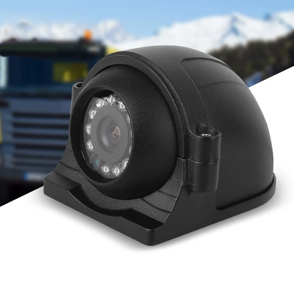 

4 Pin Heavy Duty AHD IR Color 12 LED Side View Camera 700 TVL For Truck Front View Reverse Camera Car Electronics Accessories