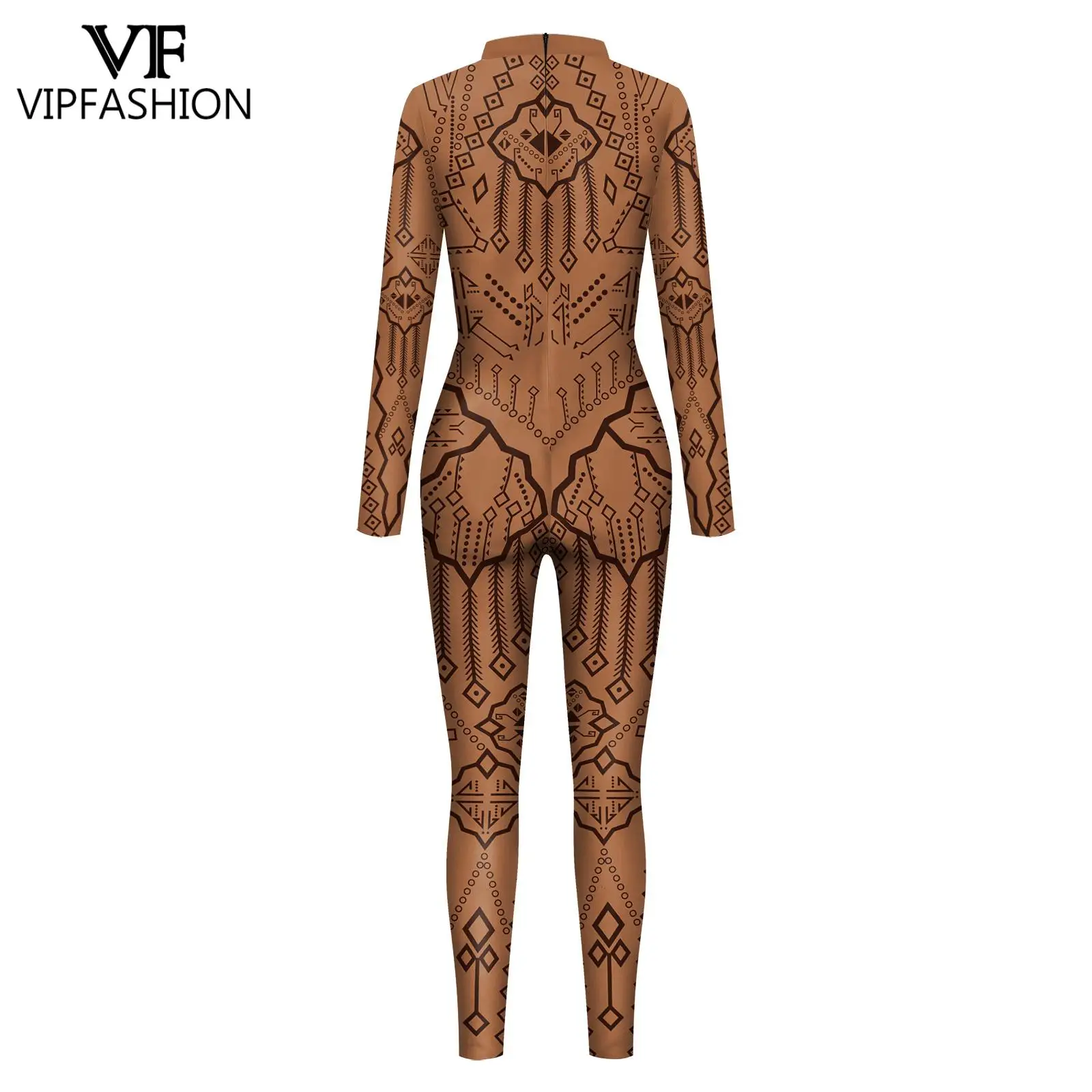 VIP FASHION Pleasure Seeker Costume Women Party Jumpsuit Carnival Zentai Suit Show Performance Catsuit Strenchy Bodysuit Clothes