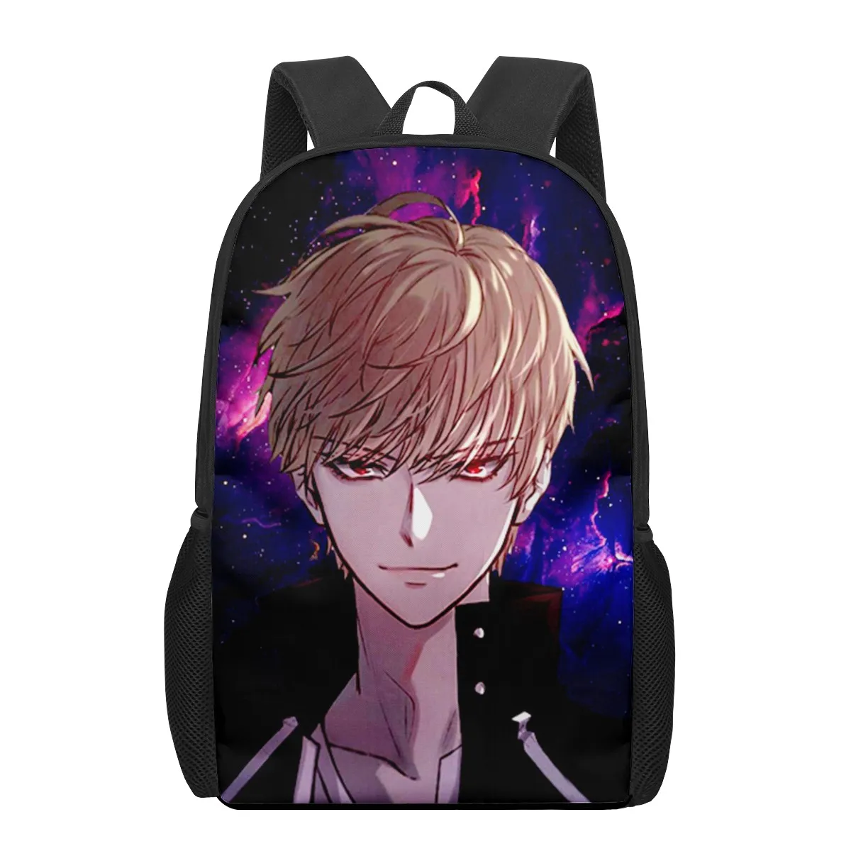 Anime Fate Gilgamesh 3D Pattern School Bag for Children Girls Boys Casual Book Bags Kids Backpack Boys Girls Schoolbags Bagpack