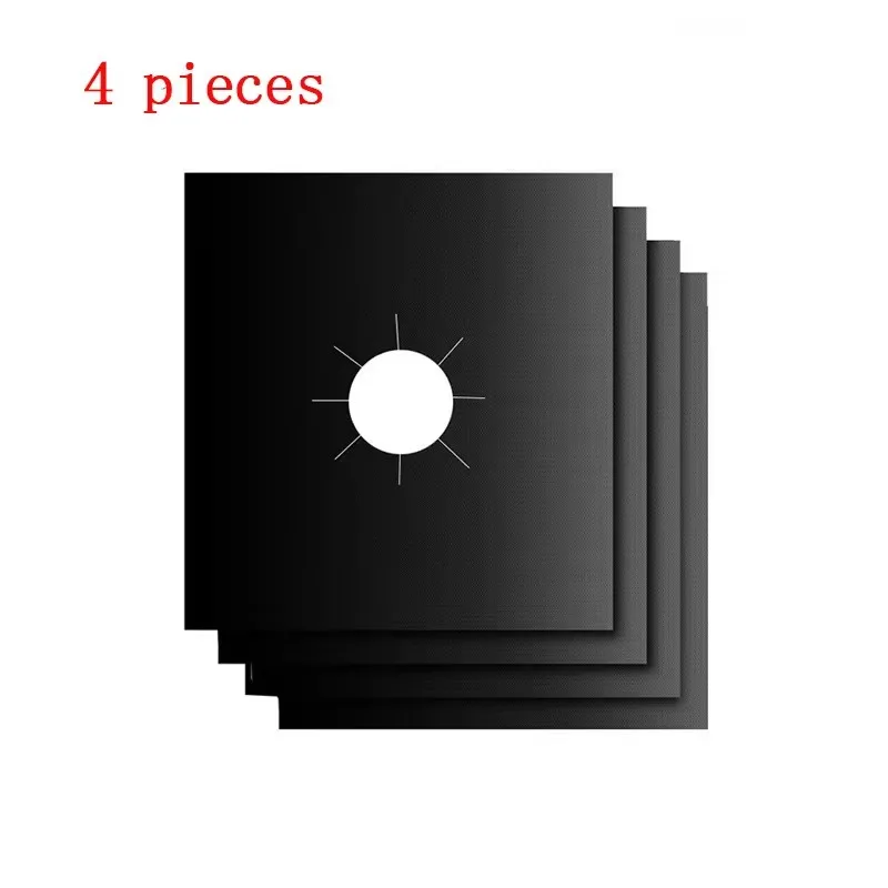 4pcs Black