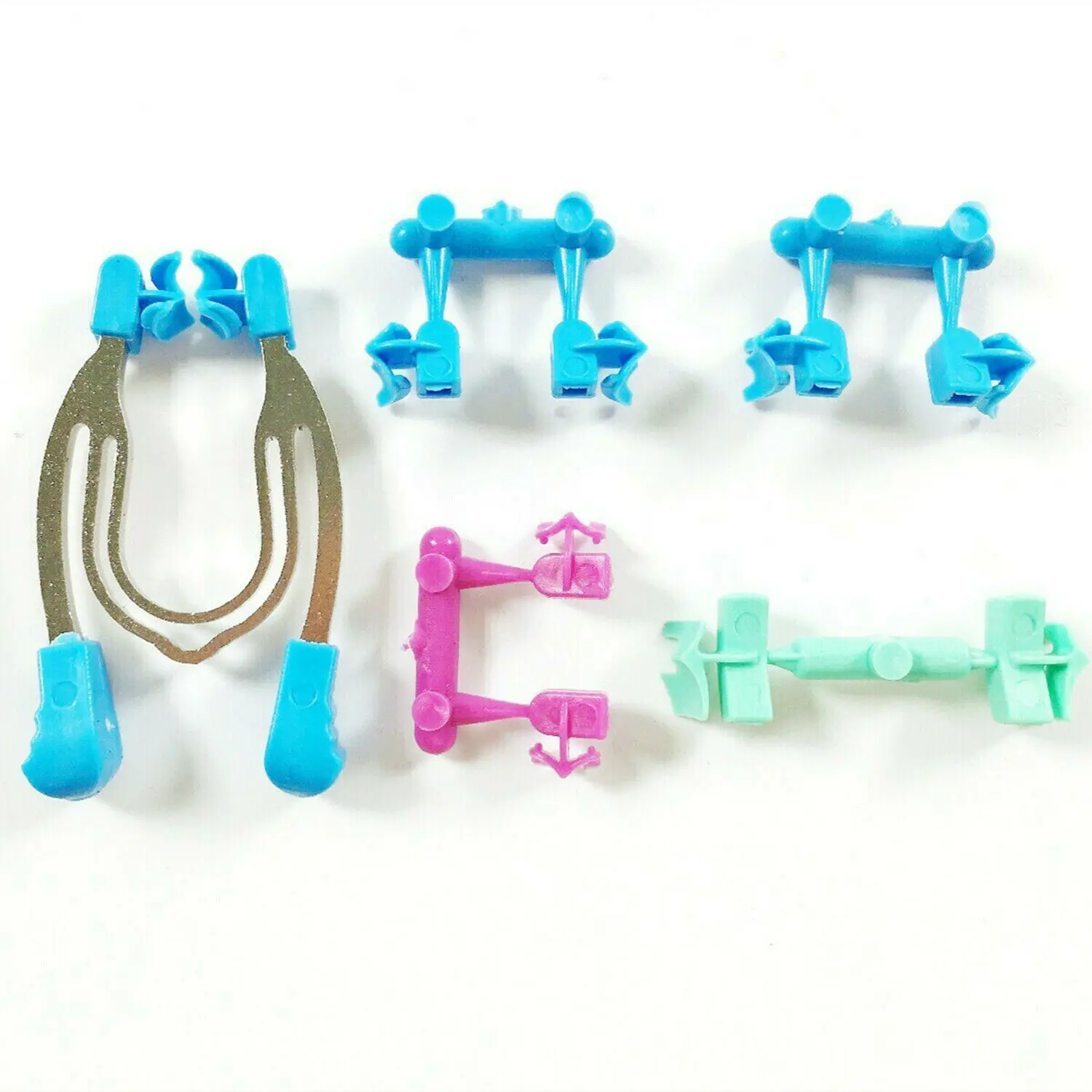 Kit Clip Matrice Sezionale Dentale Con Matrici, Morsetti, Cunei, Vasca E Anello - Foto 2