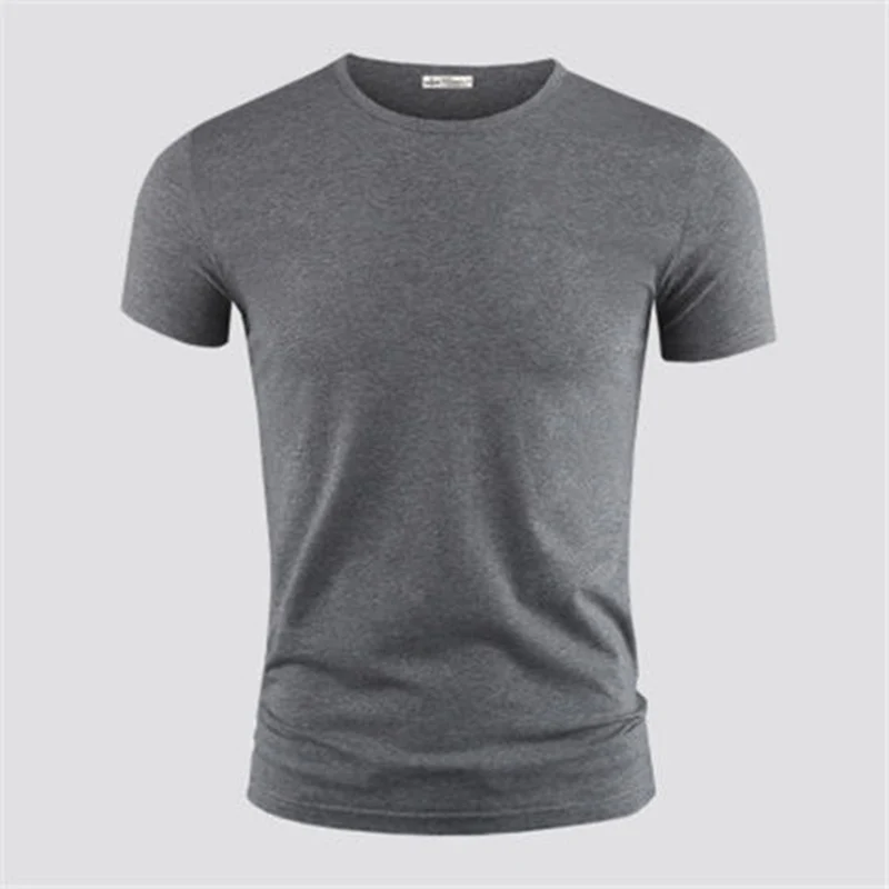 Dark gray O-neck