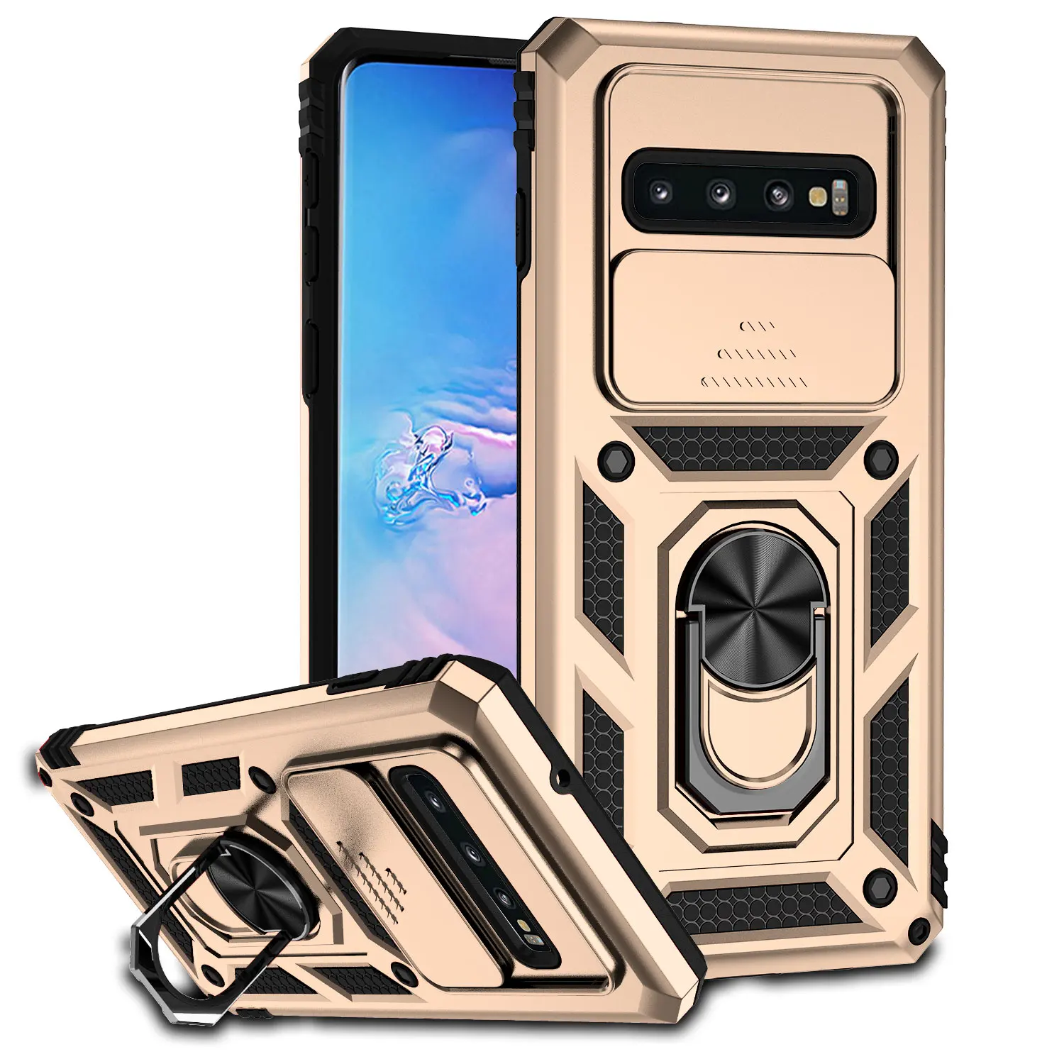 Military-Grade Slide Camera Cover Phone Case