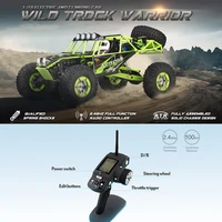 Children's Toy Hot WLtoys 10428 RC Car 45CM 2.4G 1:10 Scale Double Speed Remote Radio Control Electric Wild Track Warrior 2
