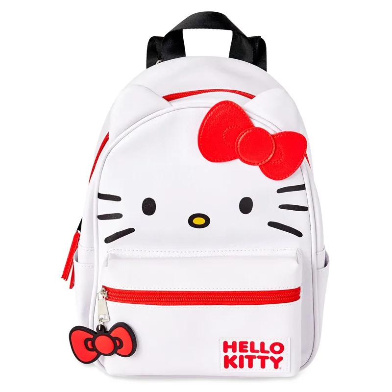 

Anime Sanrio Pu Waterproof Backpack shoulder bag Hello Kitty Cartoon Cute School Bag Birthday Christmas Gift for Friends
