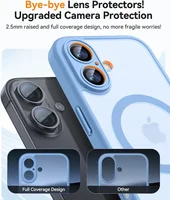 Magnetic Matte Translucent Armor Shockproof Case For iPhone 17 16 15 14 13 12 11 Pro Max Plus Magsafe Wireless Charge Cover2026 - Image 3