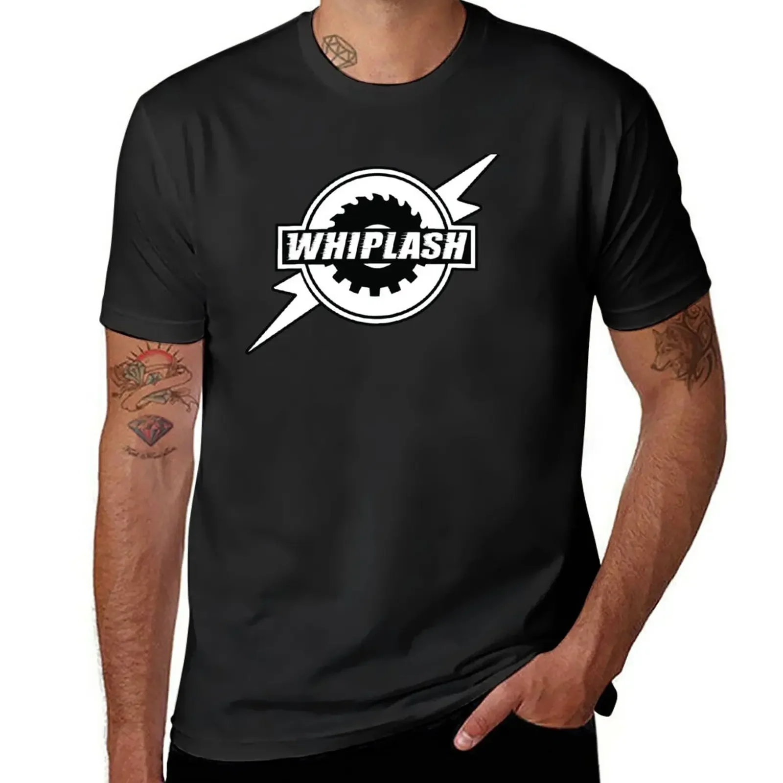 

Whiplash Logo T-Shirt heavyweights anime clothes funnys men clothes