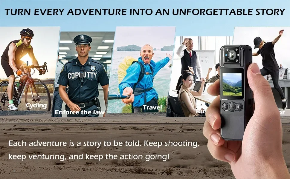 4k Mini Action Camera For Outdoor Sports With Night Vision_voghion.com