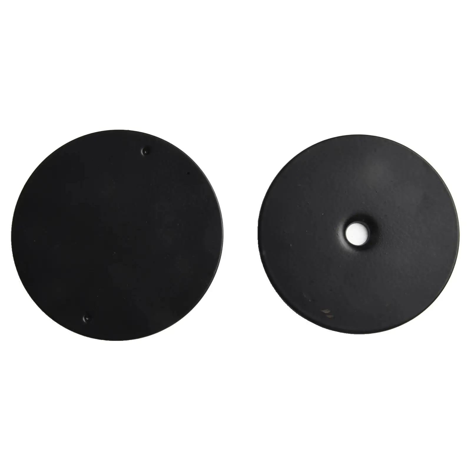 Door Renovation Deadbolt Cover - Easy Installation with Adjustable Fit, 2-5/8 Diameter