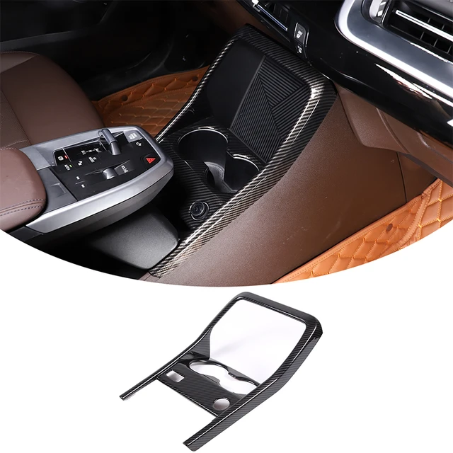 For BMW X1 U11 2023 2024 Car Center Console Gear Shift Panel Frame Cover  Trim Accessories - ABS Carbon Fiber - AliExpress