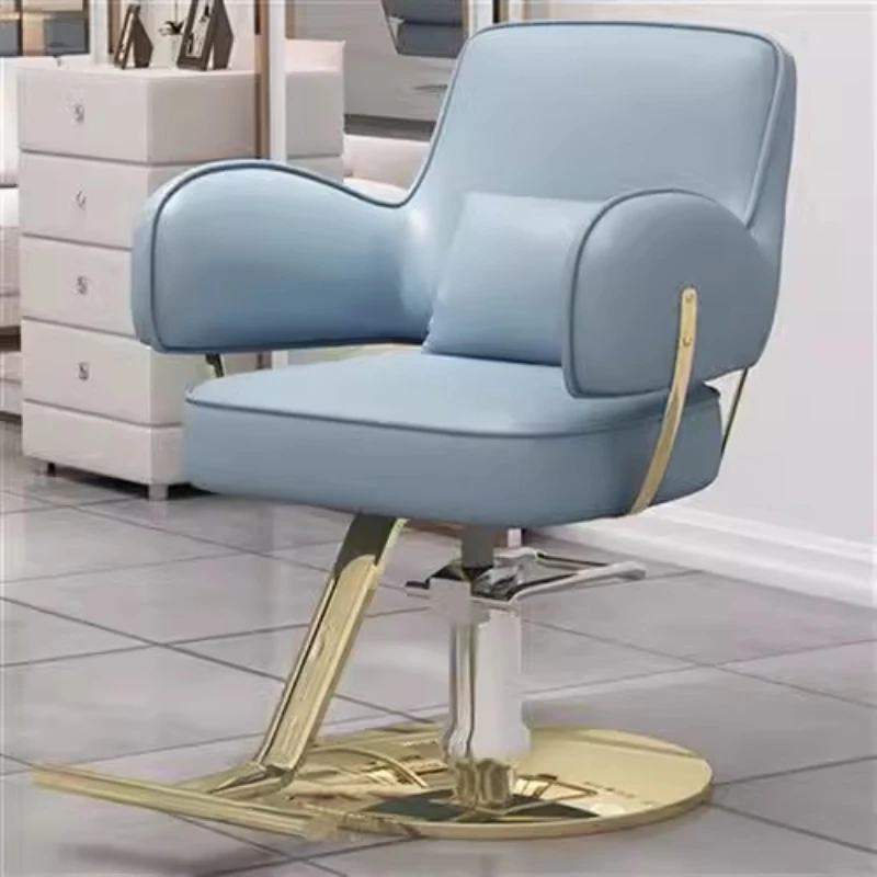 

Spa Swivel Barber Chairs Ergonomic Beauty Professional Hair Dresser Barber Chairs Barbershop Luxury Silla Salon Furniture MR50BC