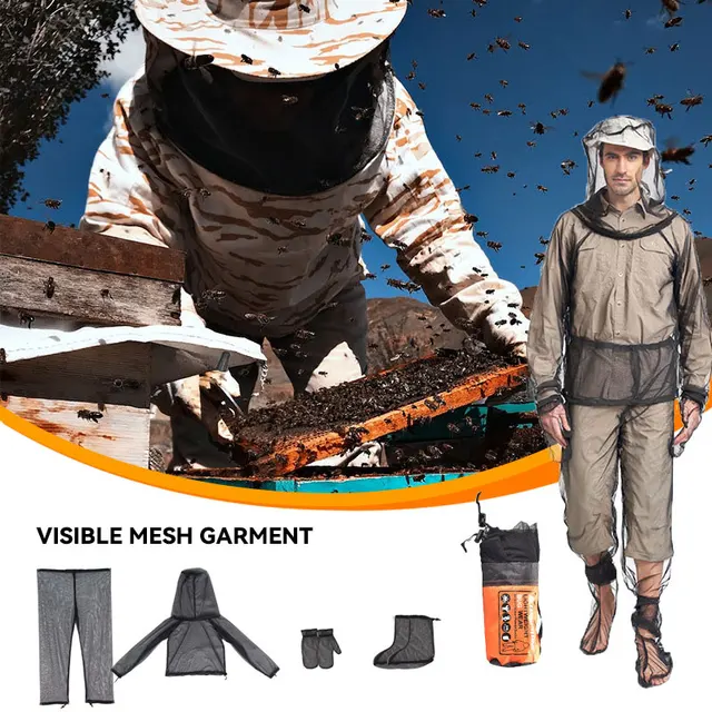 Méhészeti Öltöny Perspektíva Hálófencék Méhész Ruházat Fátyol Teljes Karosszéria Szúnyoghálózat Hees Méhek Kerti Védelmi Kiegészítők