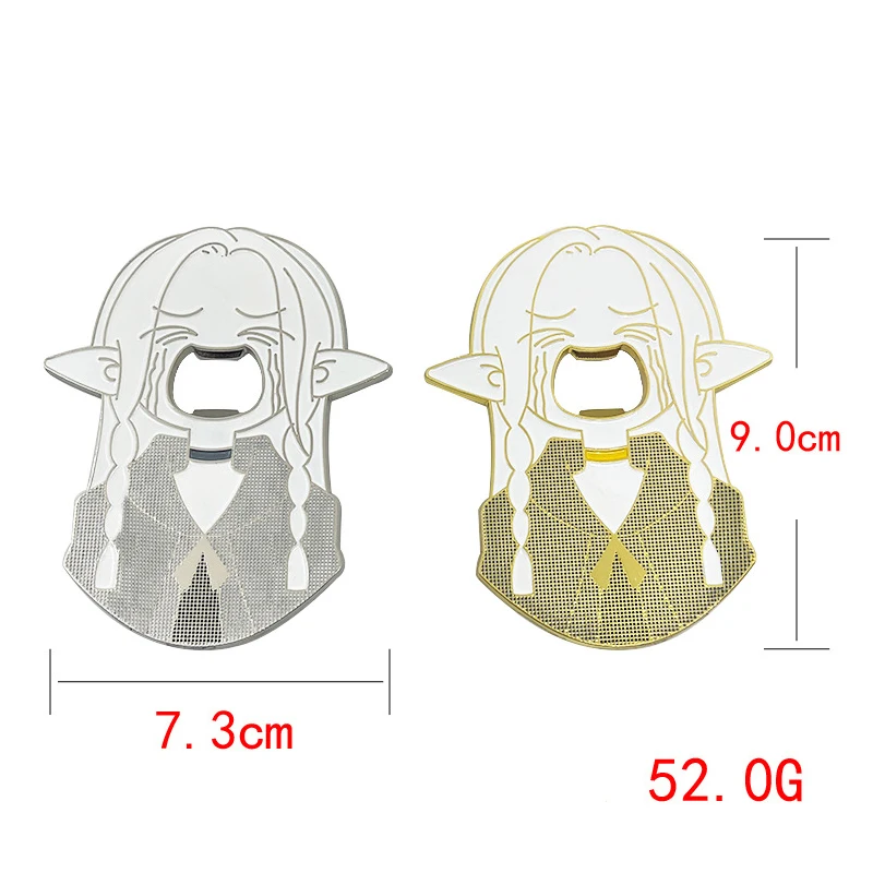 Anime-Inspired Marcille Bottle Opener Cosplay Magnet - Kawaii Elf Girl Halloween Accessory