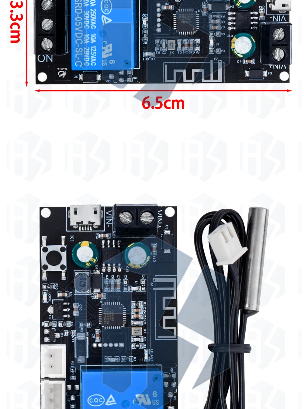 XY-WFT1 Fern WIFI Thermostat Hohe Präzision Temperatur Controller Modul Kühlung und Heizung APP Temperatur Sammlung – Detail 10