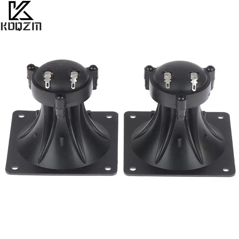 2PCS Tweeters 85MM Piezoelectric Tweeter Loudspeaker Buzzer Treble Square Audio Speaker