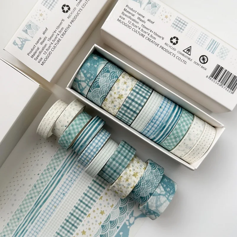 20 Rollos/caja Washi Tape Set, Cinta De Enmascarar Vintage