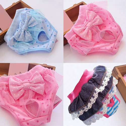 강아지 생리 바지, 반려동물 용품, 강아지 생리 바지, 반려동물 공주 팬티, 강아지 기저귀, 통기성 활 의류 3