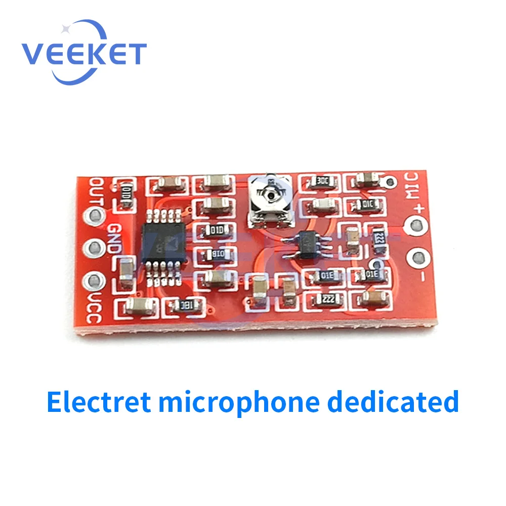 Max4466 Electret Microphone Amplifier Board Pickup Module With Ssm2167