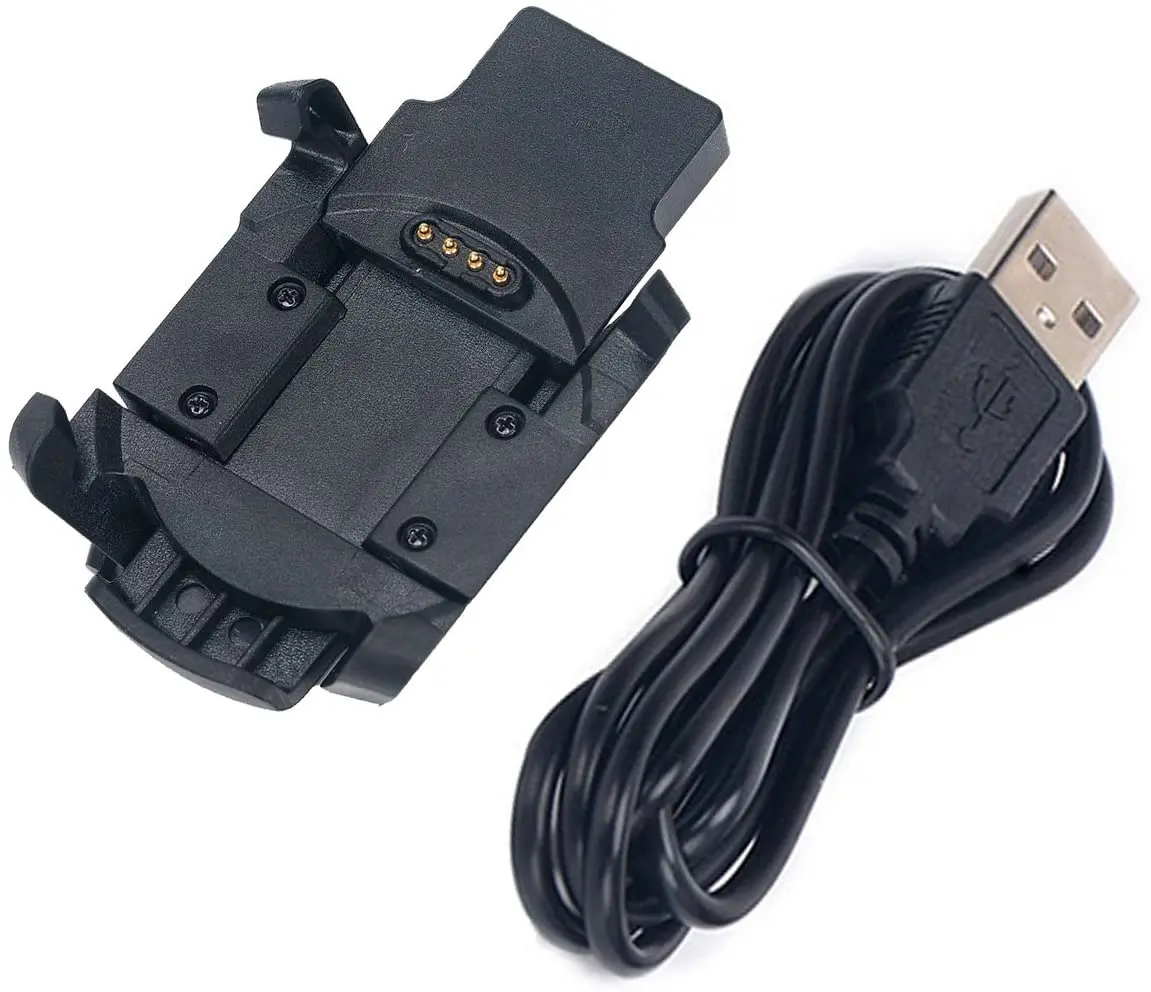 Charger Compatible with Garmin Fenix 3, Fenix 3 Sapphire, 3 HR, Quatix 3, Tactix Bravo, D2 Bravo Smartwatch-USB Charging